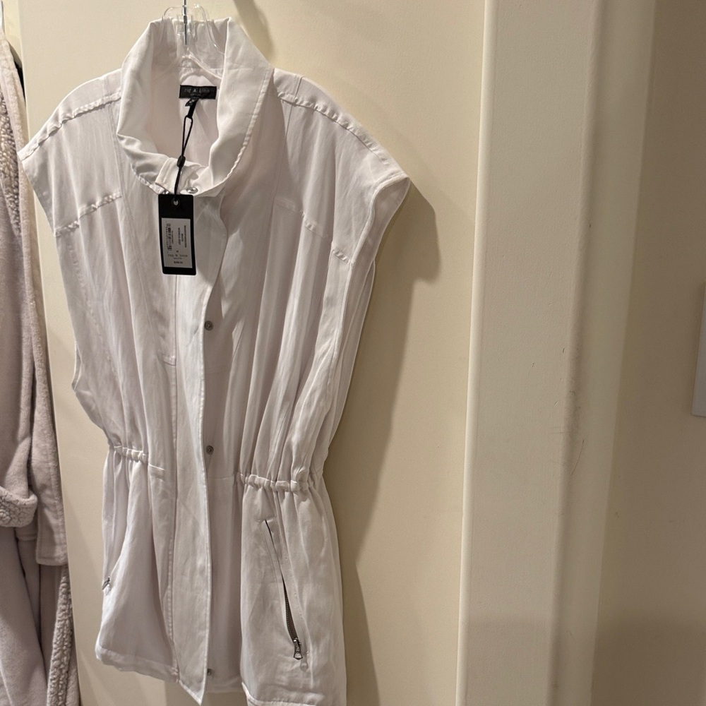 Rag & Bone Monica Vest in White